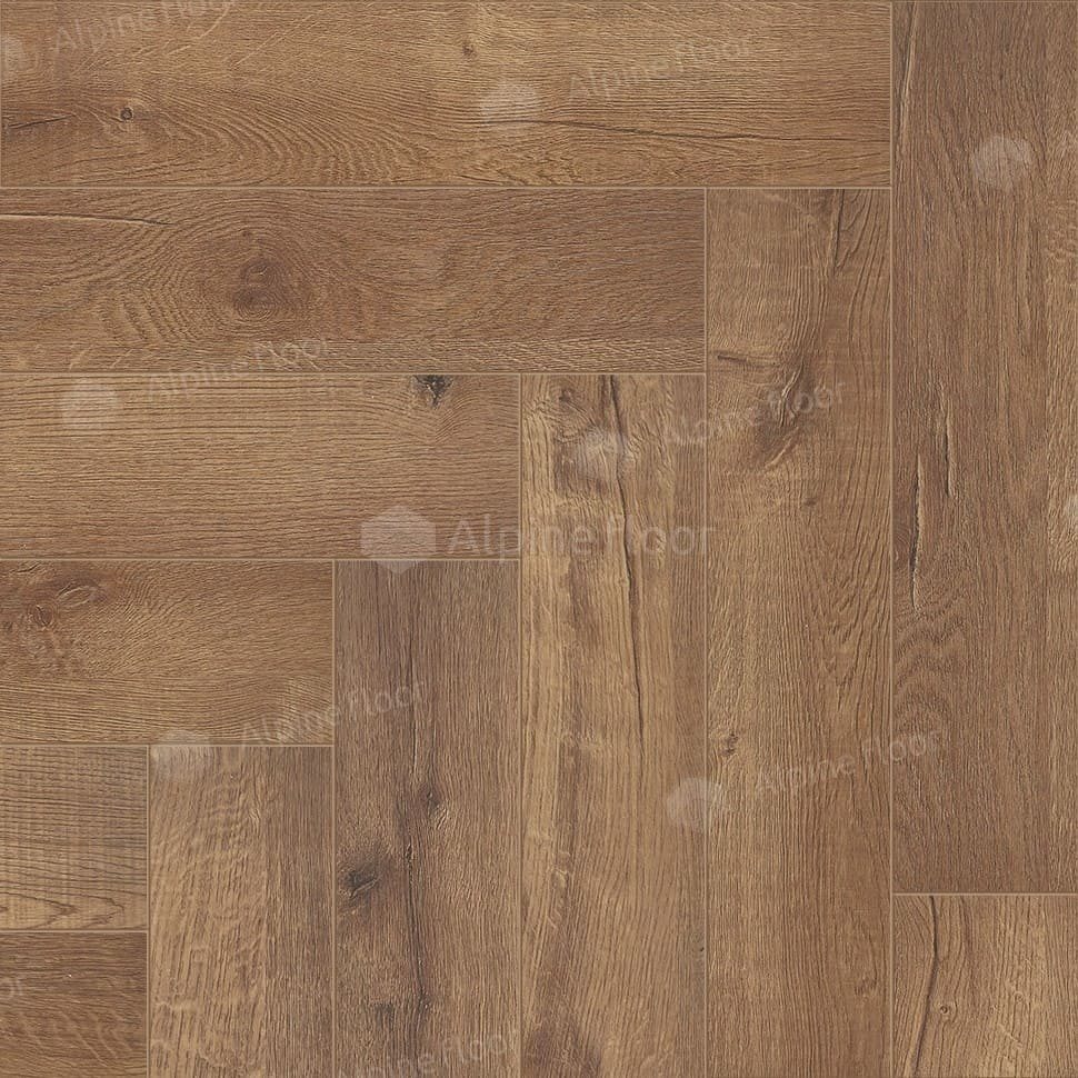 Виниловая плитка "Alpine Floor" Parquet LVT Дуб Royal (590*118*2,5 мм) — купить в Череповце