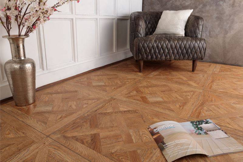 Замковая ПВХ плитка "Aquafloor" AF7004VS (600*600*7 мм) — купить в Череповце