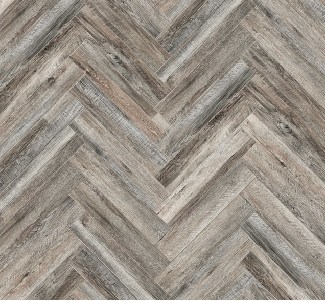 Виниловый ламинат SPC "Cronafloor" Herringbone Дуб Реймс (640*128*4,5 мм) — купить в Череповце