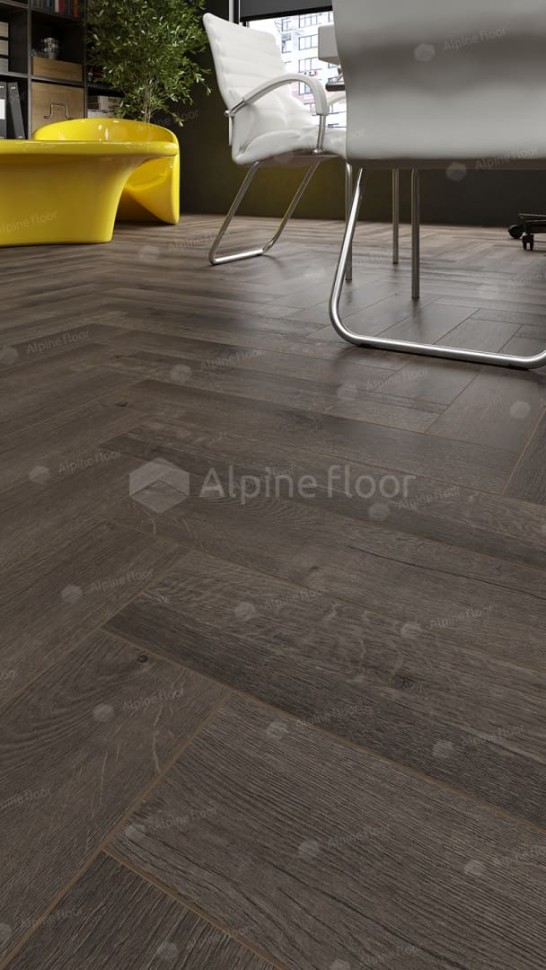 Виниловая плитка "Alpine Floor" Parquet LVT Дуб Антарес (590*118*2,5 мм) — купить в Череповце