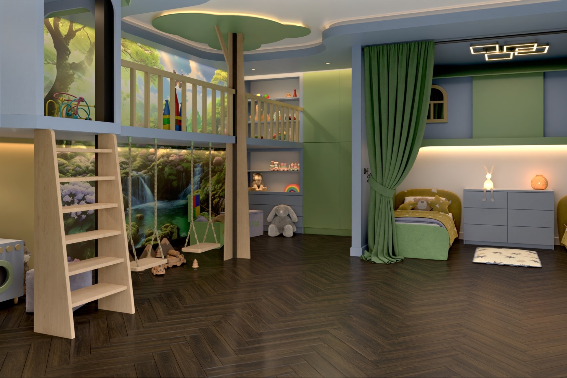 Инженерный паркет «Damy Floor» Шоколадный (укладка елочкой) — купить в Череповце