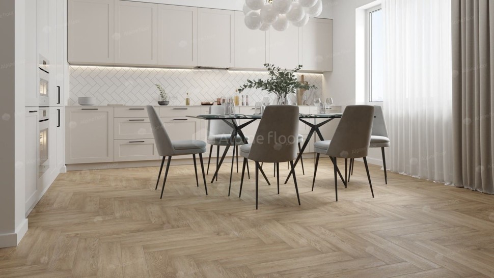 Виниловая плитка "Alpine Floor" Parquet LVT Дуб Ваниль Селект (590*118*2,5 мм) — купить в Череповце