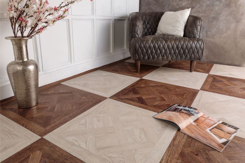 Замковая ПВХ плитка "Aquafloor" AF7005VS (600*600*7 мм) — купить в Череповце