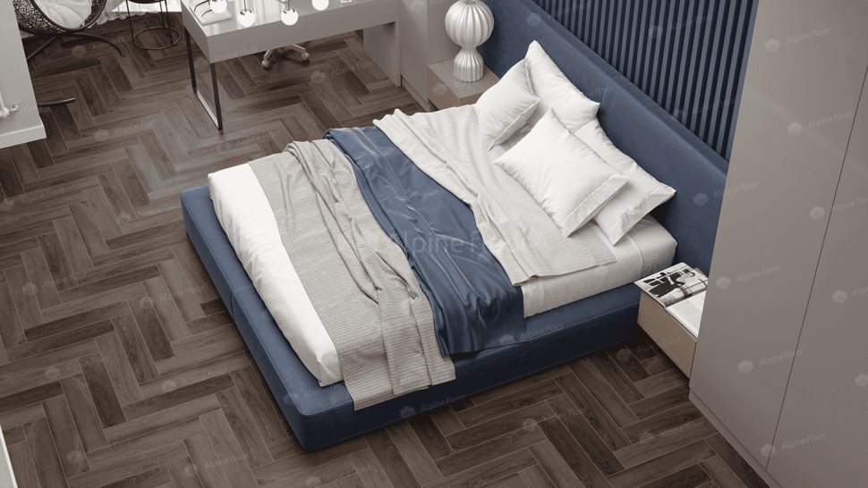 Виниловый ламинат "Alpine Floor" Parquet Light Дуб Фафнир (600*125*4 мм) — купить в Череповце