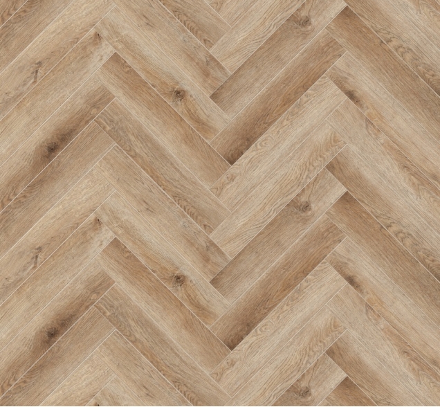 Виниловый ламинат SPC "Cronafloor" Herringbone Дуб Монпелье (640*128*4,5 мм) — купить в Череповце