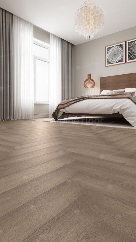 Виниловая плитка "Alpine Floor" Parquet LVT Дуб Насыщенный (590*118*2,5 мм) — купить в Череповце
