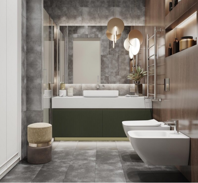 SPC ламинат "CronaFloor" Stone 4V Торнадо Дымчатый (600*300*4 мм) — купить в Череповце